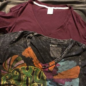 Victoria’s Secret and Roxy T-shirt bundle